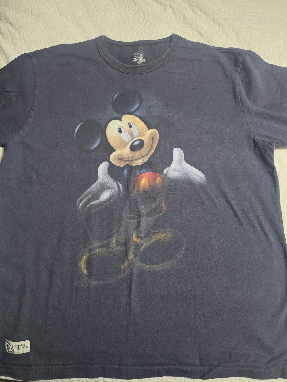 Disney Mickey Mouse Graphic Tee - Dark Blue